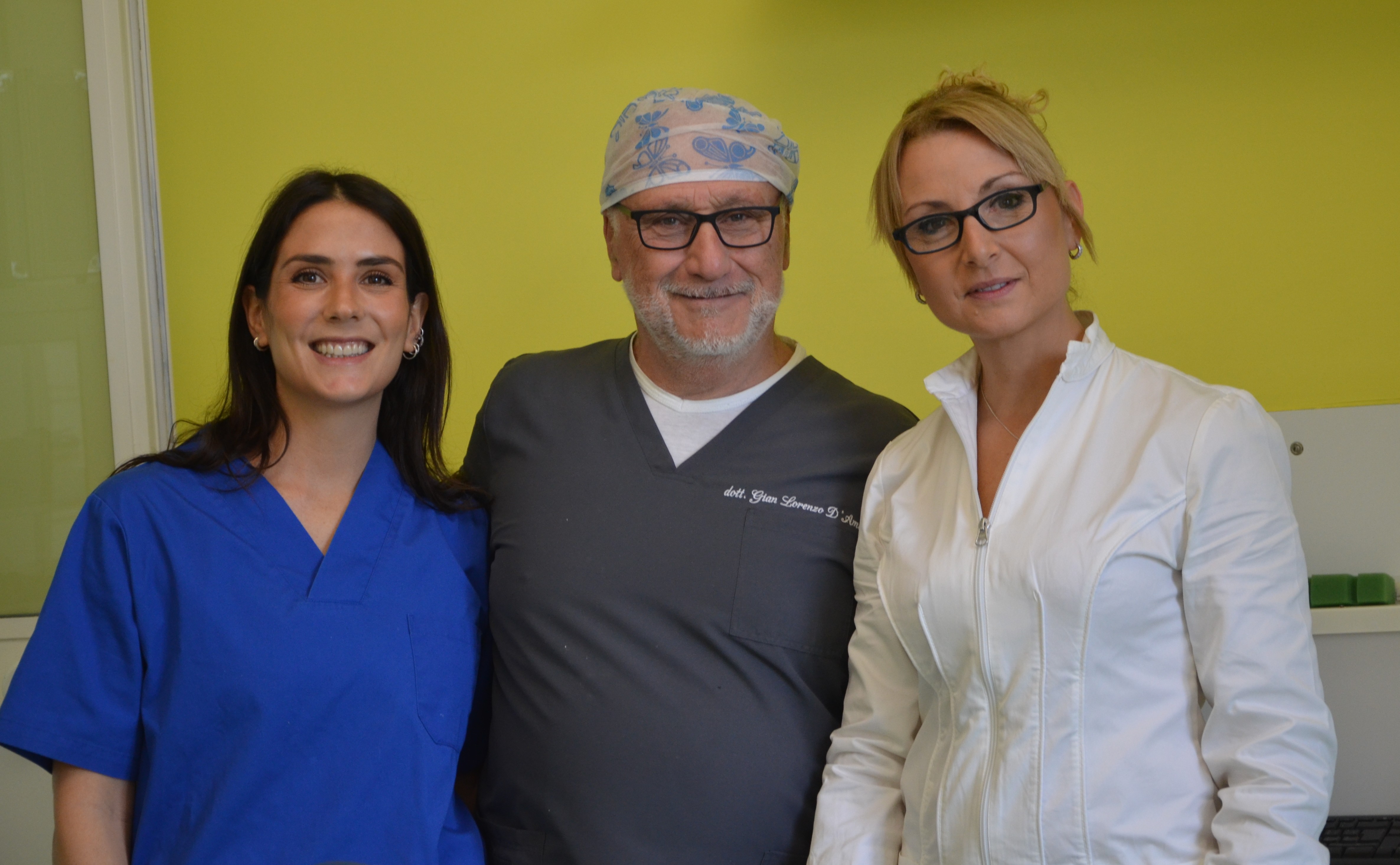 Il team dello studio dentistico